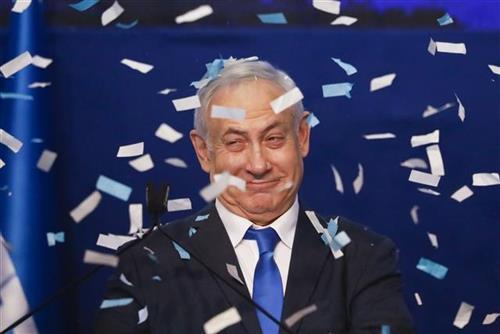 Netanijahu proglasio pobedio na izborima  Foto:  AP Photo/Ariel Scalit