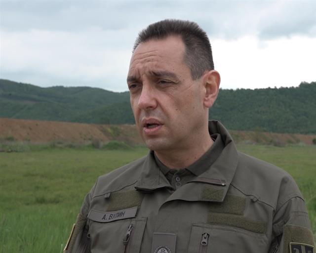 Ministar odbrane Aleksandar Vulin foto: Tanjug/video