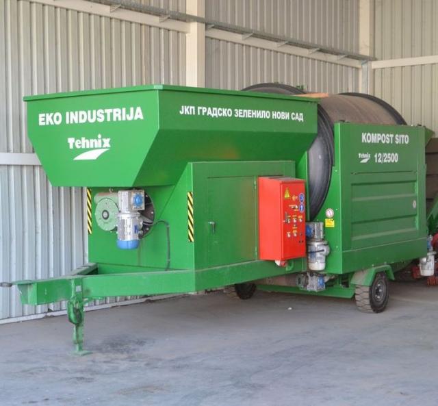 Mašina za kompostiranje bio-otpada Foto: S. Šušnjević