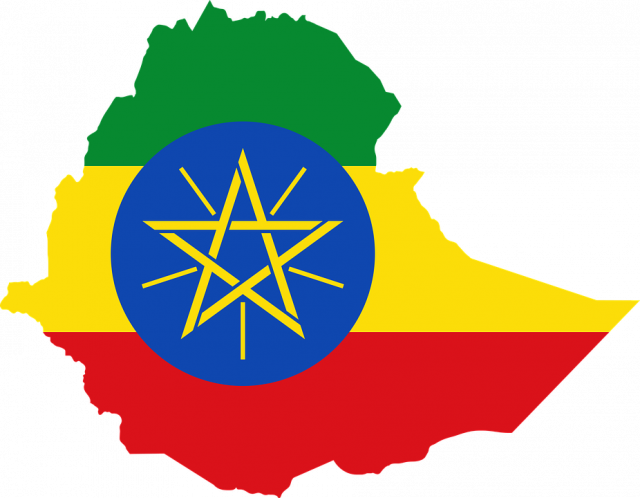 Etiopija, zastava Foto: pixabay.com