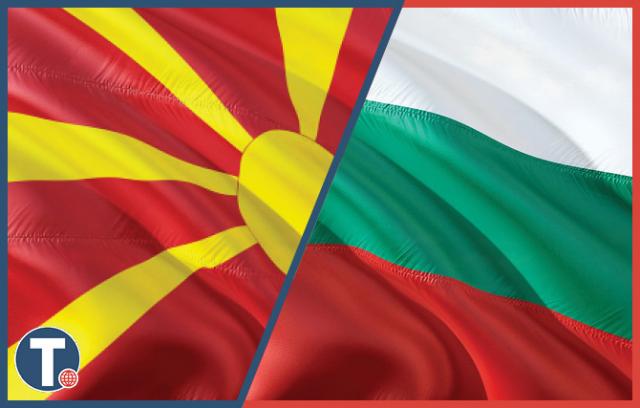 Zastave S. Makedonije i Bugarske Foto: Tanjug/ilustracija
