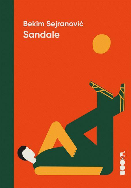 Naslovnica knjige „Sandale”, Bekima Sejranovića, Booka 2020 Foto: Dnevnik.rs