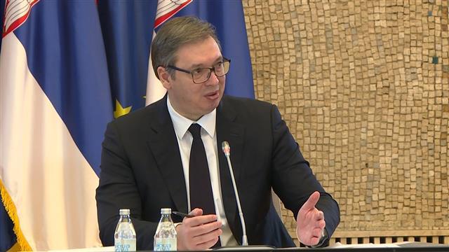 Predsednik Aleksandar Vučić  Foto: Tanjug/video