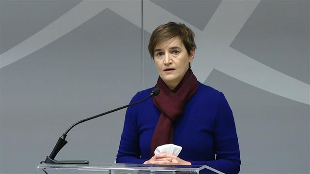 Premijerka Ana Brnabić foto. Tanjug/video