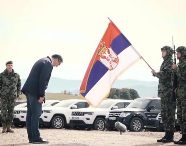 Predsednik Srbije Aleksandar Vučić objavio je na svom zvaničnom Instagram nalogu kratak video-snimak uz poruku "Živela Srbija" foto:Instagran