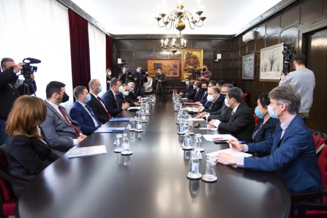 Sastanak predsednika Mirovića sa delegacijom Grupe frankofonih ambasadora