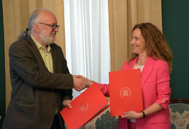 GMS/ Sporazum potpisali Zoran Đerić i Tijana Palkovljević Bugarski