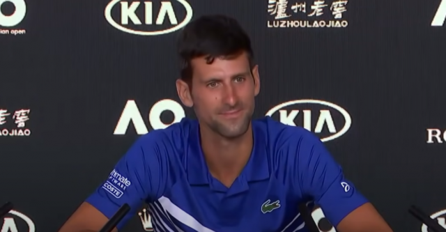 djokovic yt