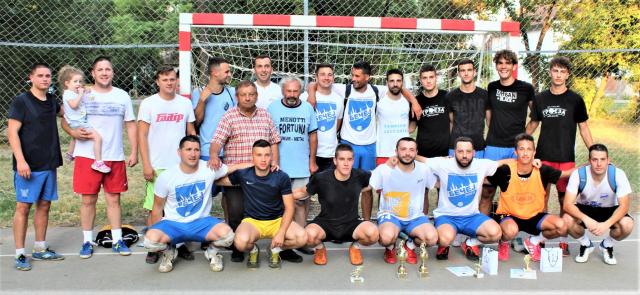 Finalisti bečejskog turnira u malom fudbalu Trofej Novo Selo 2021.