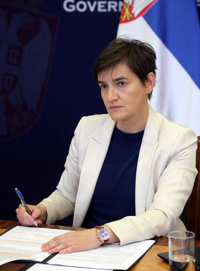 ana brnabic, Vlada Srbije/Slobodan Miljević