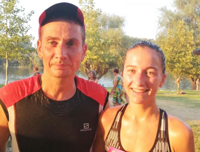 Trcanje 10.000 m Nebojsa Oprijan i Cila Bognar 