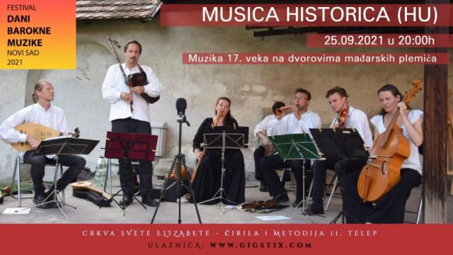 musica-historica plakat foto Dani barokne muzike