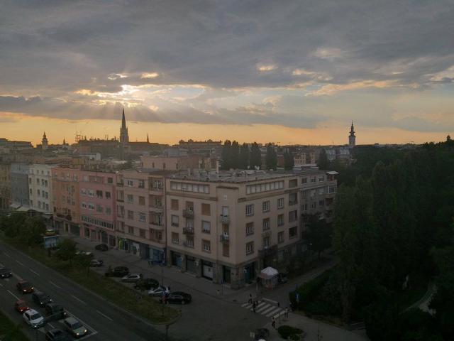 Novi Sad panorama oblaci Dnevnik