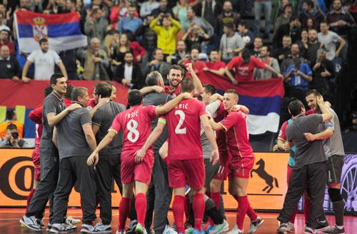 Futsaleri Srbije foto: Tanjug/video