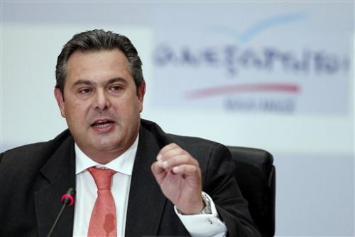 Grčki ministar odbrane Panos Kamenos Foto: Youtube/prinscreen