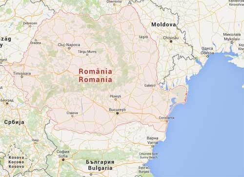 rumunija-mapa Foto: Youtube/prinscreen